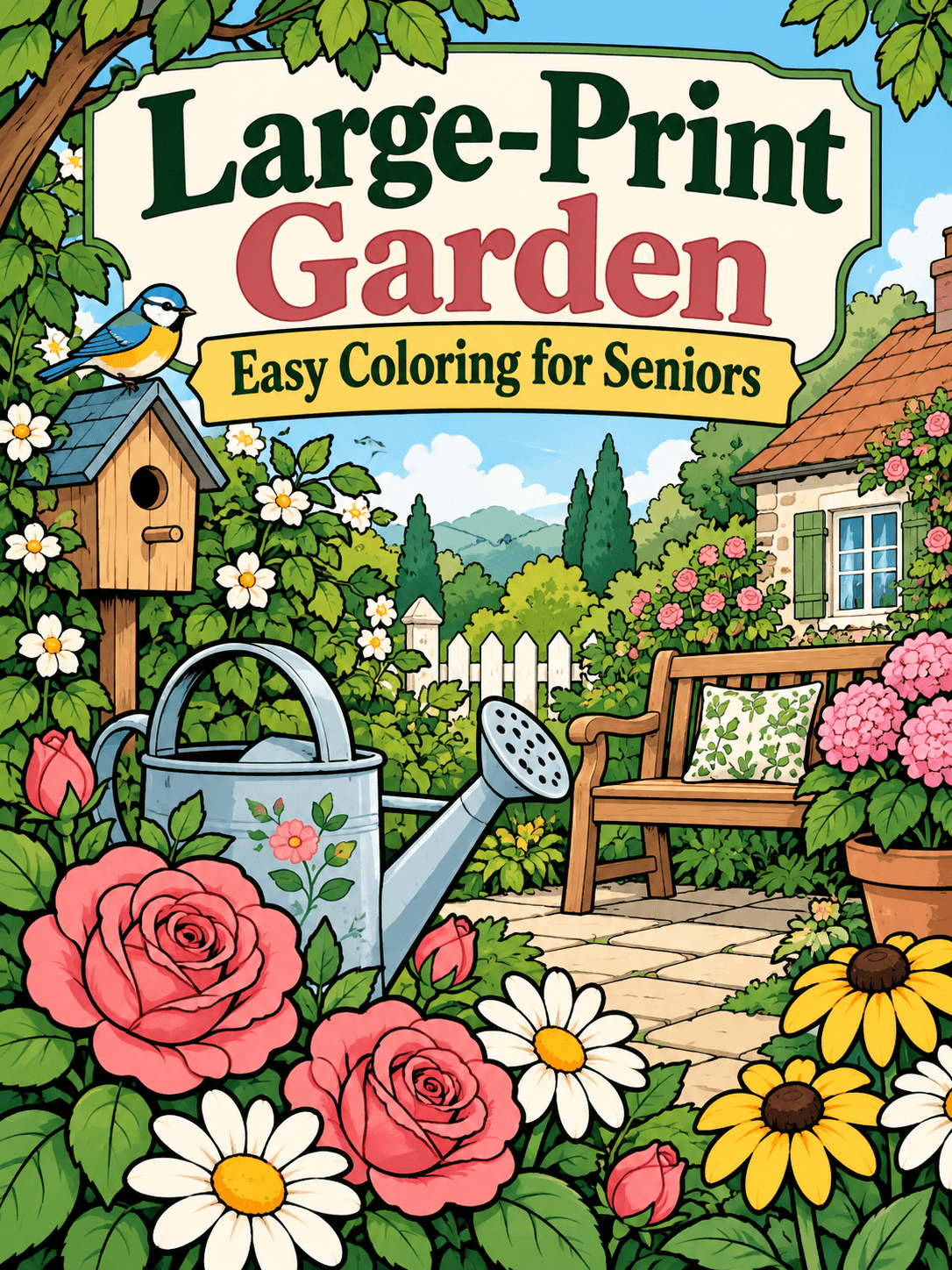 Large-Print Garden cover