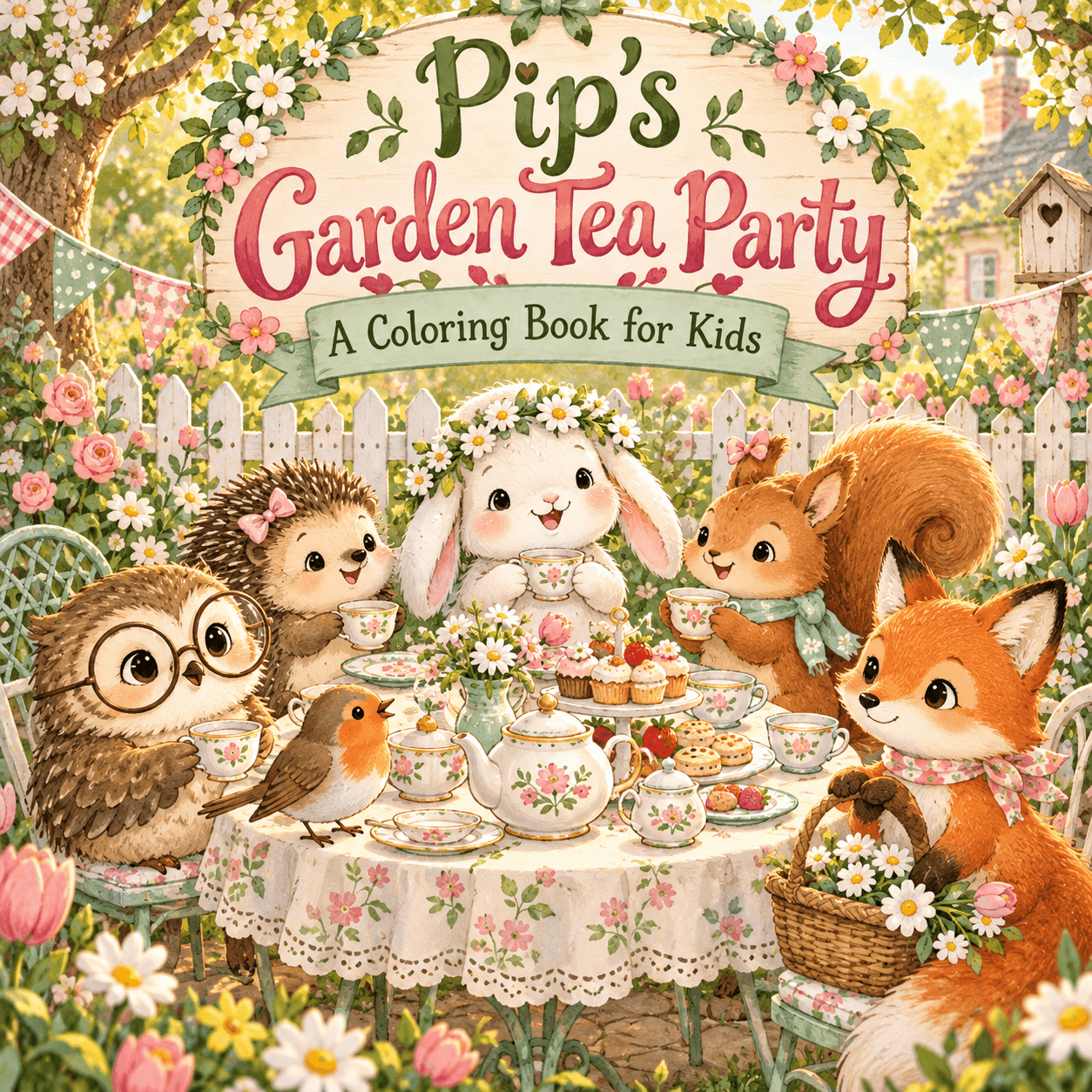 Cover: Pip’s Garden Tea Party